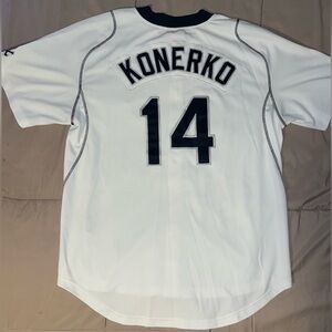 Chicago White Sox MLB #14 Paul Konerko Baseball Jersey Size Large Nike Throwback